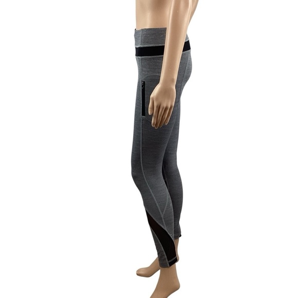 Lululemon Inspire Tight II (Mesh) Space Dye Camo Black Dark Slate Size 4 - Picture 4 of 7